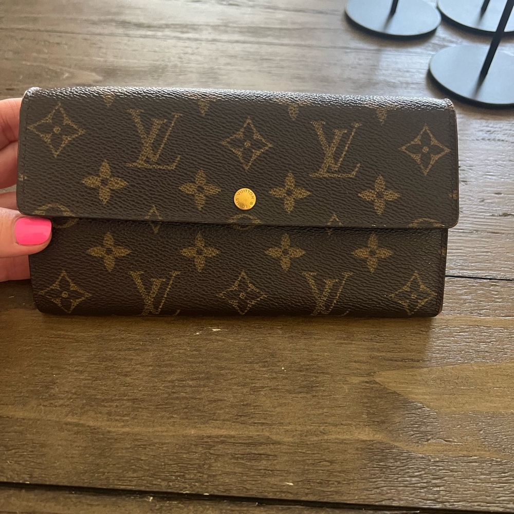 Louis Vuitton Brown Monogram Wallet